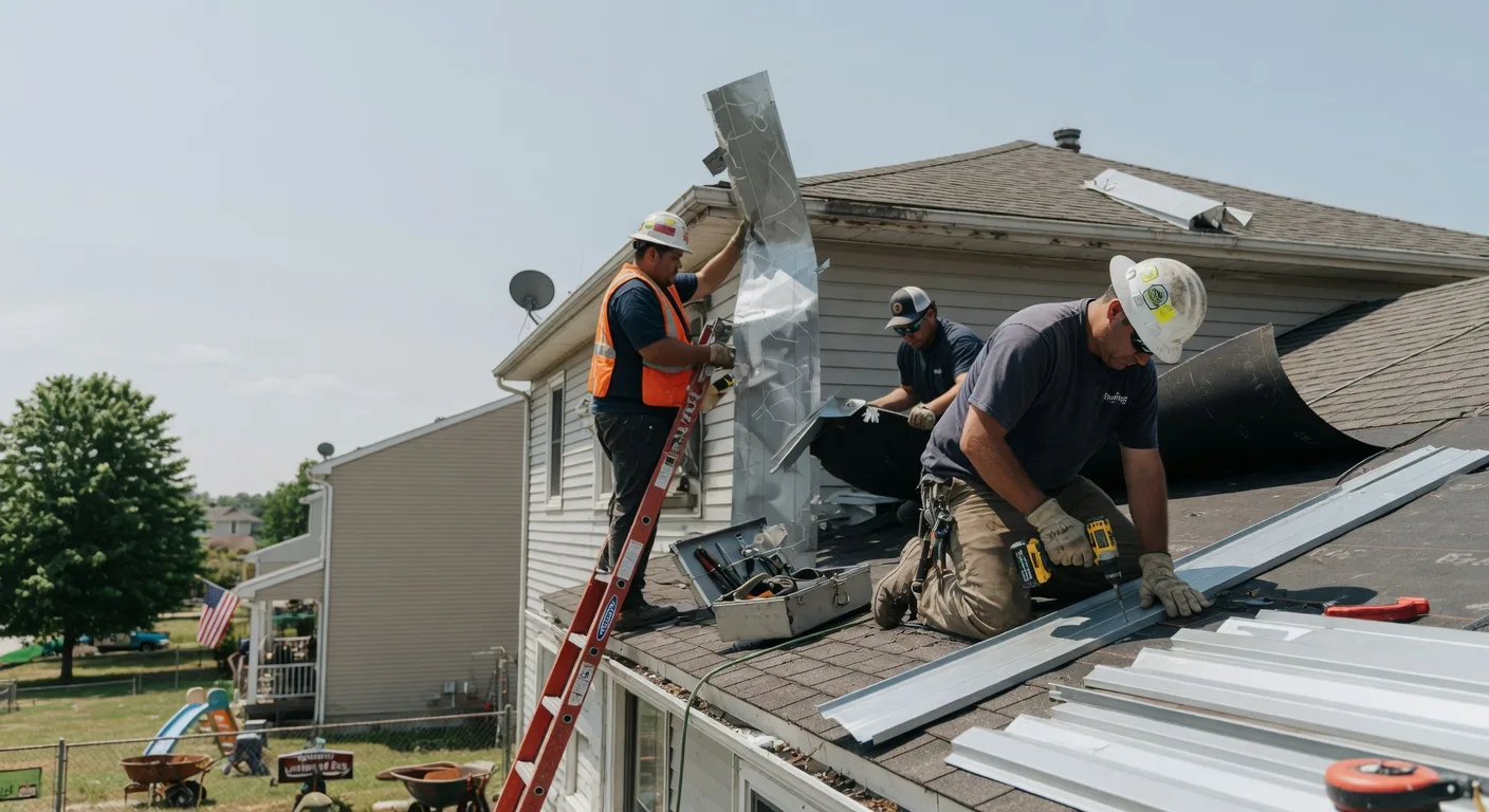 Storm Damage Metal Roof Repair in Big Creek, KY